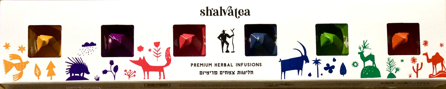 ShalvaTea 6-Pyramid Gift Box Set (2 or 5 pack)