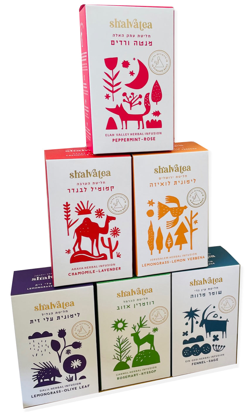 Six Boxes of ShalvaTea (mix and match)