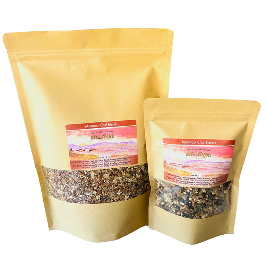 Chai: Mountain Chai with Rooibos (caffeine-free)