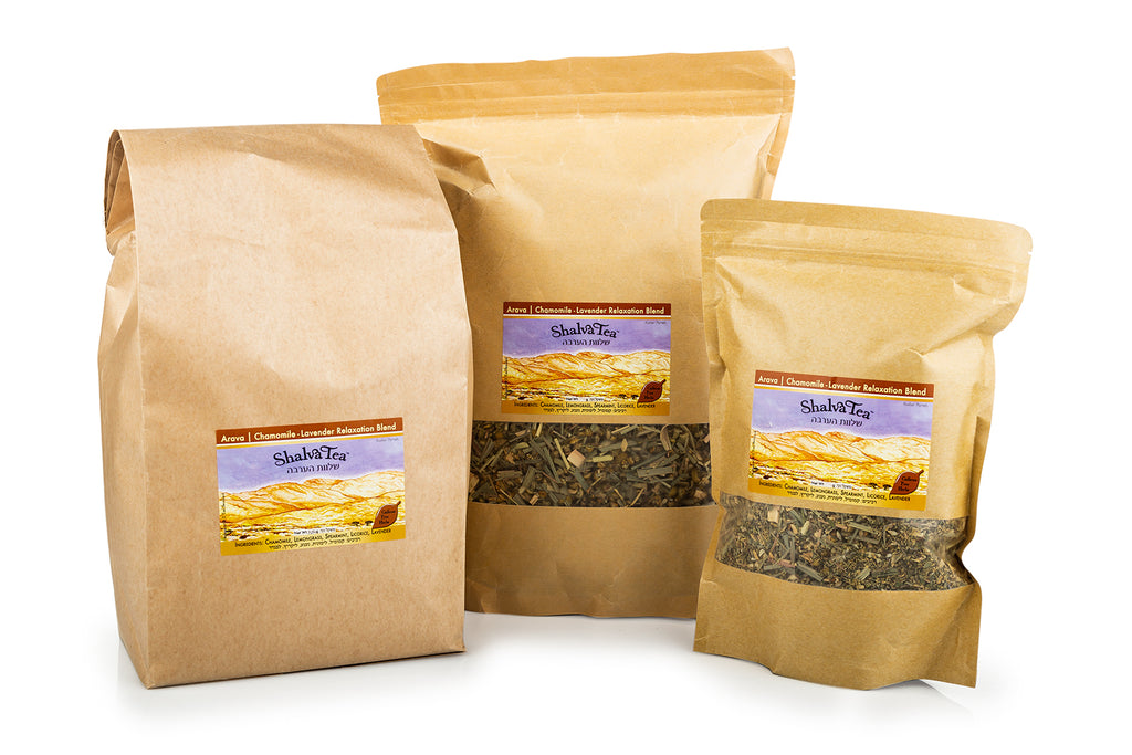 Calming Chamomile-Lavender | Arava Blend - ShalvaTea Kosher Israeli Herbal Teas