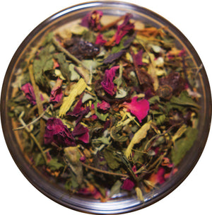 Soothing Rose-Peppermint | Elah Valley Blend - ShalvaTea Kosher Israeli Herbal Teas